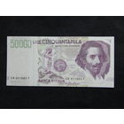 Италия 50 000 лир 1992г.
