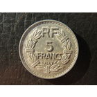 Франция.5 франков.1947. С 20 копеек. Распродажа коллекции. Смотрите другие лоты.