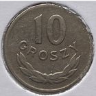 Польша 10 грошей 1949 г. Медно-никель. В холдере