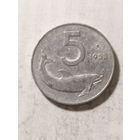 Италия 5 лир 1953