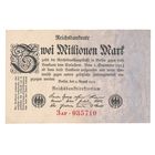 Германия 2 000 000 марок 1923 года. Тип Р 103. Состояние aUNC! (2)