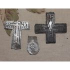 Крестик старинный православный, Ag 84*,  в ремонт.цена за все.