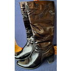 Сапоги осенние женские р.35 (идут на р.36), б.у в отличном состоянии