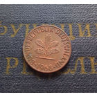 1 пфенниг 1968 (G) Германия ФРГ #02