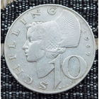 Австрия 10 шиллингов 1957 года. Серебро. Сторгуй за свою цену, предложи обмен!