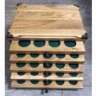 Мюнцкабинет шкафчик/шкатулка для коллекционных монет.