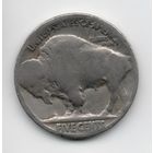 СОЕДИНЁННЫЕ ШТАТЫ АМЕРИКИ 5 ЦЕНТОВ 1918 БИЗОН / ИНДЕЕЦ