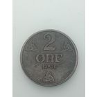 Норвегия 2 эре 1936 года .