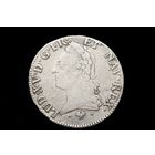 Талер (экю) 1773 г. Франция, Людовик XV. Редкая!