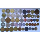 Монеты Разных стран 50 штук