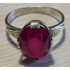 Антикварное советское русское кольцо из чистого серебра 875 женское