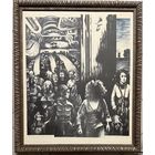 Каталожный Селещук Н.М.69/82;1977год; Каталожная цветная автолитография. "Каждый день",цветная автолитография, 1977 г. Размер с рамой 69х82 см.