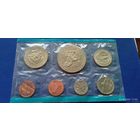 Сборка 1 доллар 50,25,10,5 и 1 центы 1973 США (UNC)В лоте 6 монет