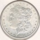 США 1 доллар 1902 года. Морган. Буква О. Серебро. Штемпельный блеск! Состояние UNC!