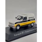 RENAULT 4F (1982)  от SALVAT 1:43 Аргентинская журнальная серия.
