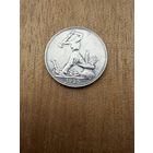 Полтинник 1925 г. П Л.  (3)  СЕРЕБРО.