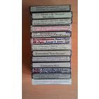 Сборный лот кассет из старой домашней фонотеки. 44 штуки. Гражданская Оборона, Коммунизм, Янка, Кузя, Аукцыон, Чёрный Лукич, всякий тяжеляк и прочее.