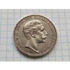 3 марки 1908 Пруссия, Вильгельм 2
