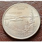 США 25 центов , D   2005 Квотер штата Орегон    ( 2-5-8 )