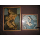 Картины религиозного содержания,репродукции,времён СССР.С рубля.