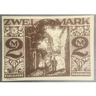 Нотгельд , 2 марки, Падерборн 1921 год. Веймарская республика