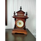 Антикварные Часы будильник Junghans Германия. Клеймо 1913 г.