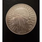 10 злотых 1932 г.  Польша. (1)  Ядвига.  Серебро. ЛЮКС