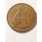 Великобритания 1 пенни 1965