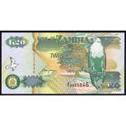 ZAMBIA/Замбия_20 Kwacha_1992_Pick#36.b_UNC