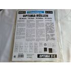 Leuchtturm C4 Optima Листы для банкнот на 4 ячейки! Целая пачка 10 шт! Германия, Лёйхтурм, Leuchtturm! ВОЗМОЖЕН ОБМЕН!