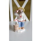 Статуэтка рыбак Полоное , отличное состояние, раннее клеймо