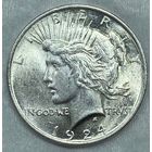 Доллар мирный 1924 США ярчайшая!