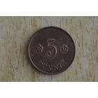 Финляндия 5 пенни 1936 с 1 руб