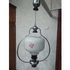 Винтажный подвесной светильник керосинка керамика СССР