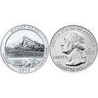 5 унций серебро 999  (квотер 2010 года) -  Национальный заповедник Маунт-Худ