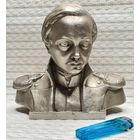 Силуминовый бюст Статуэтка Скульптура Лермонтов силумин