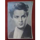 Элина Быстрицкая 1958 г Москва артистка актриса