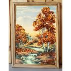 Картина янтарная