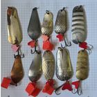 Блесна 10шт одним лотом все что на фото