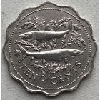 Багамские острова (Багамы) 10 центов 1985 г.