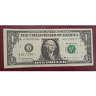 Торг! 1 доллар США 2017 года со звездой (банкнота замещения)