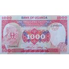 Werty71 Уганда 1000 шиллингов 1986 UNC банкнота большой формат