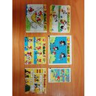 Вкладыши FIX & FOXI ML, 1982, Ok big babaloo. Лот 6 шт. Состояние на фото.