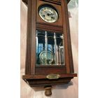 Витражные часы с приятным боем Юнганс. Германия примерно 30гг прошлого века.