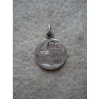 Старый красивый религиозный медальон.(2).