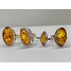 Советское Серебряное кольцо 925/875 пр. Одним лотом 4 шт. С рубля