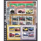 Автомобили Транспорт 1998 - 2003 Бенин Гвинея Руанда Эритрея MNH 6 разных листов зуб Лот