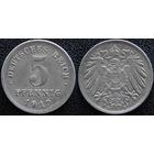 YS: Германия, 5 пфеннигов 1919D, KM# 19 (1)