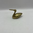 Латунная фигурка Водоплавающая птица. Италия. Арт 3450