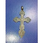 Крестик серебро до 1917 года . КБС 84